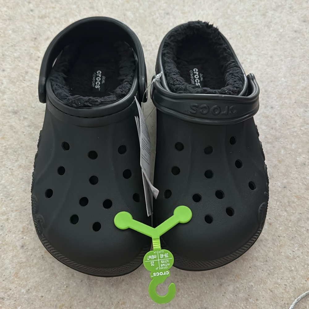 NWT Croc Lined Baya Clogs